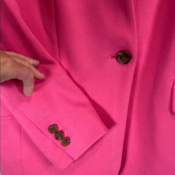 Talbots Barbie Pink Blazer Tailored Suit Jacket - Picture 4 of 9